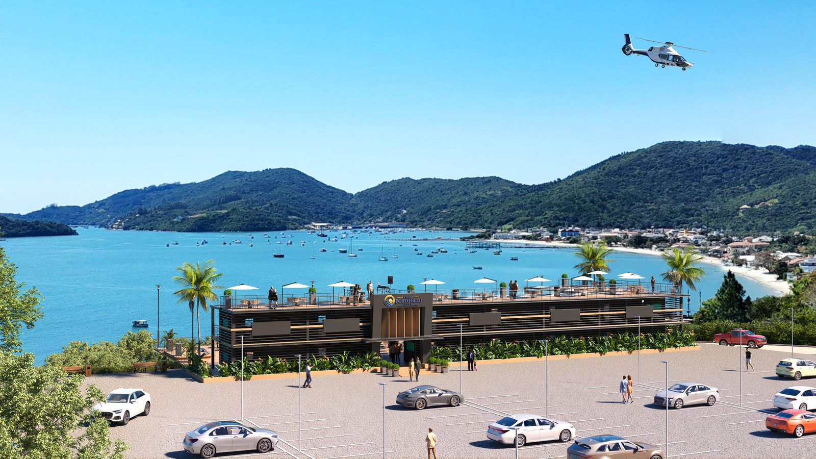 Vista geral da vila